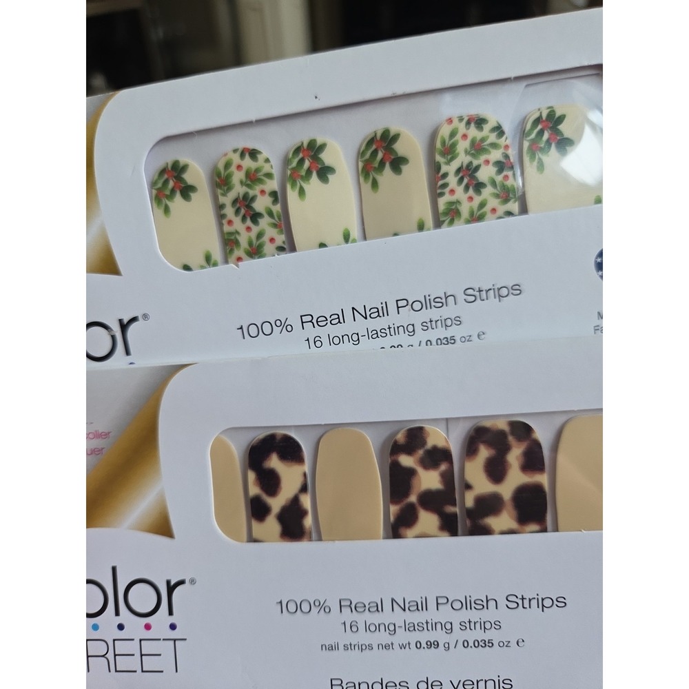 COLOR STREET NAIL STRIPS Lot Of 24 Nail Polish Strips Assorted Colors Designs - Picture 15 of 16